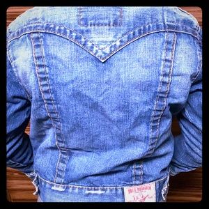 True Religion kids Jean jacket